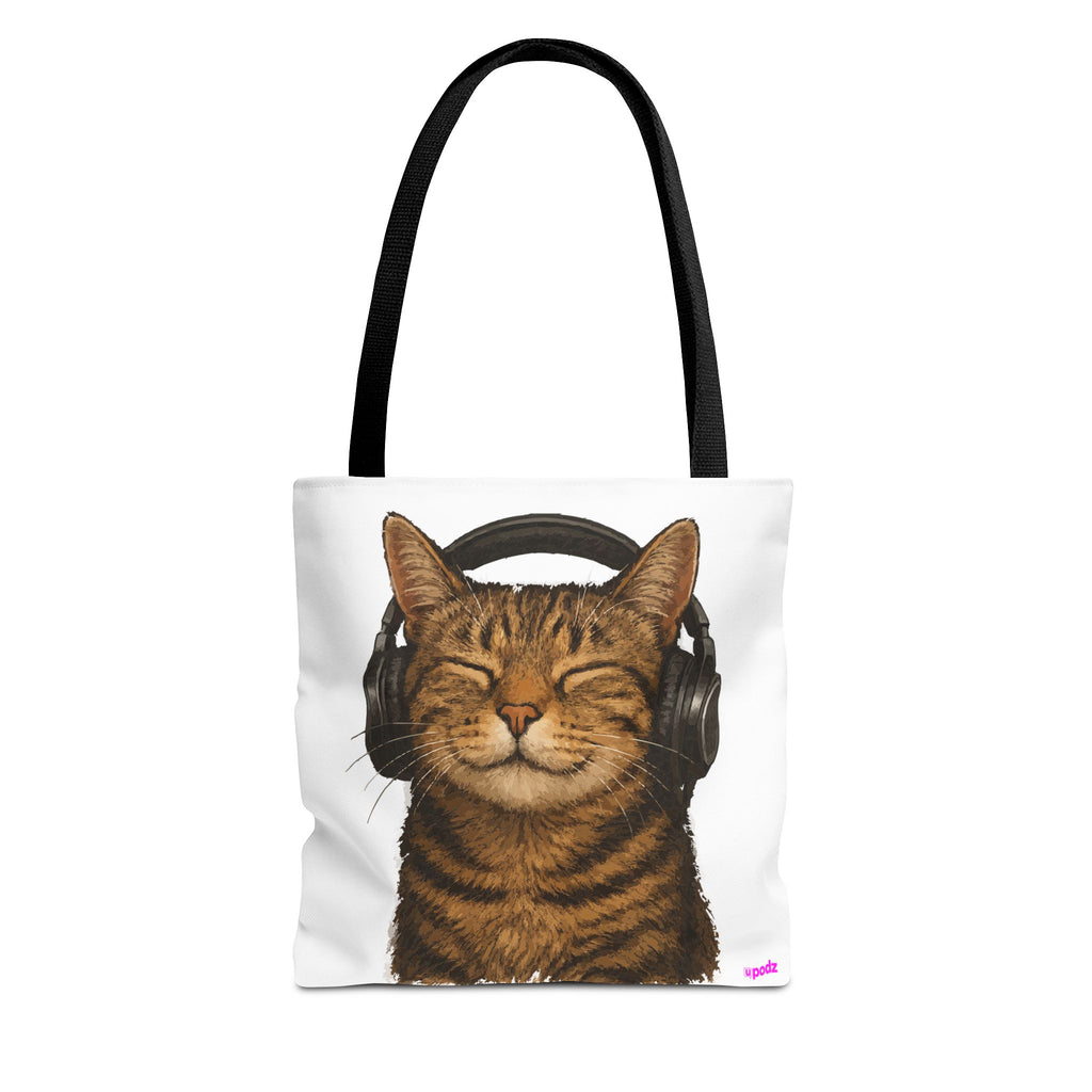 Kitty Love Tote Bag - Quirky Design, Fun Bag