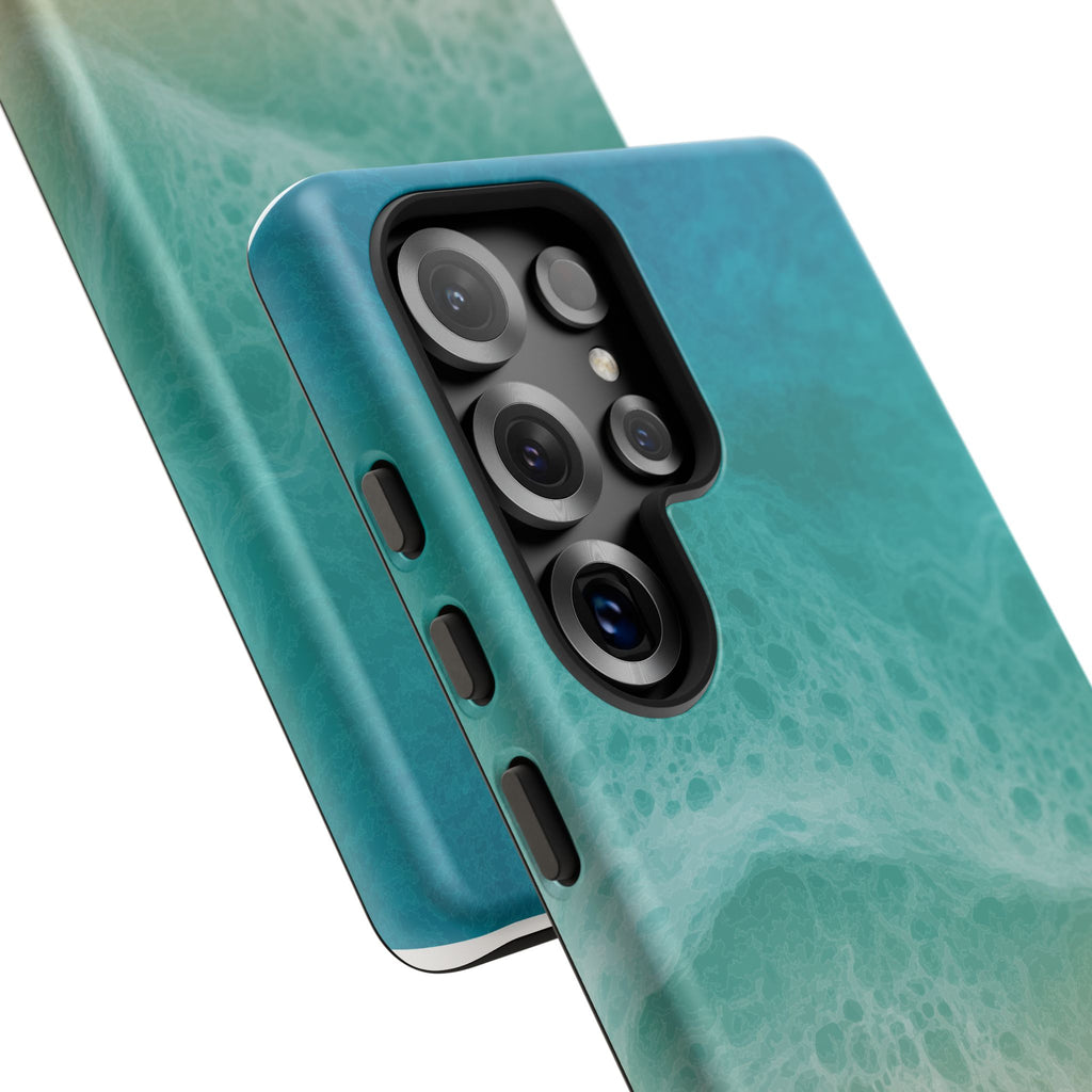 Resin Art, White Cover Design, Tough Cases, Phone Cover
