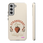 Strawberry Lips Design, Tough Cases, Phone Cover, Unique Gift