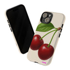 Red Cherry Design, Tough Cases, Phone Cover