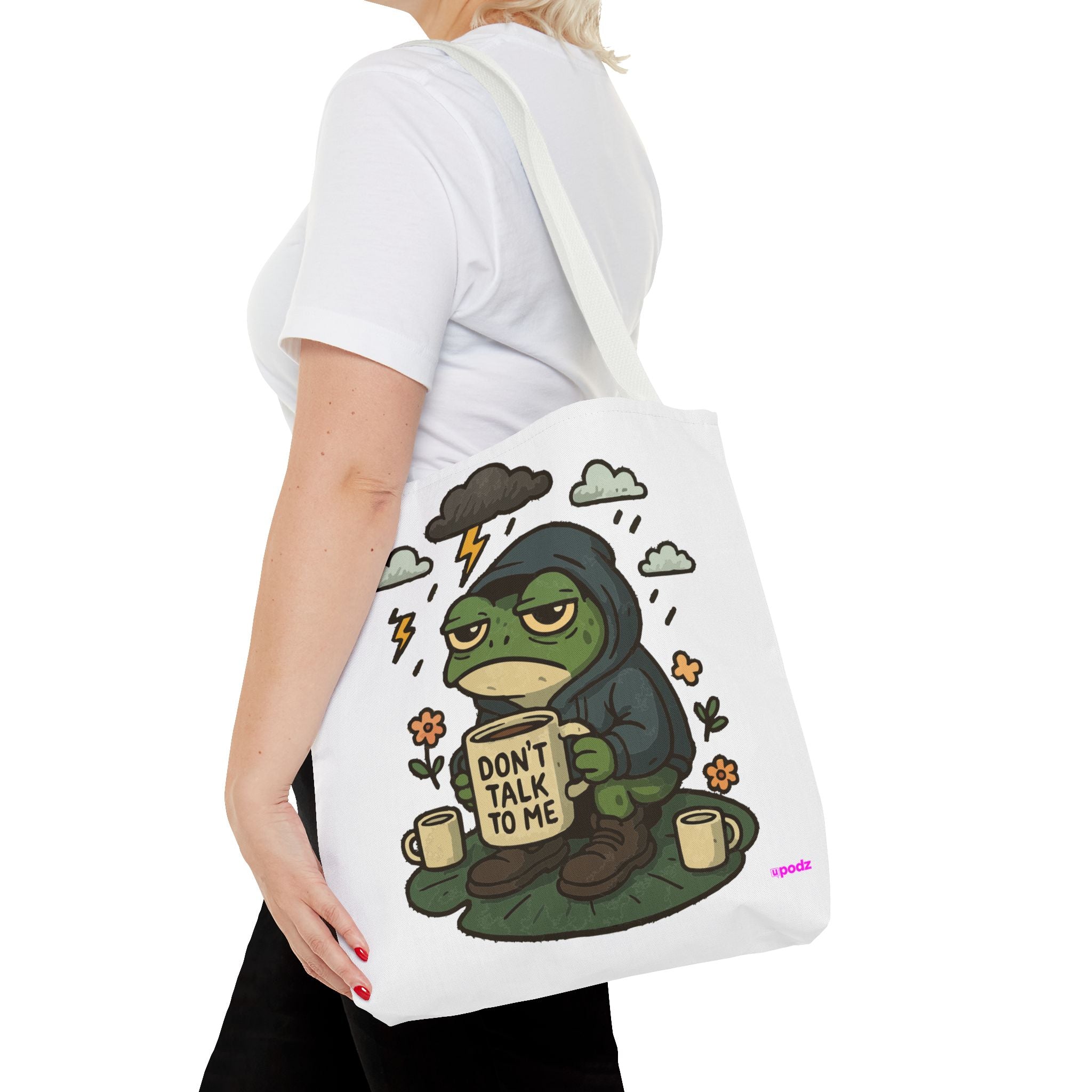Dont Talk Tote Bag - Quirky Fun Bag
