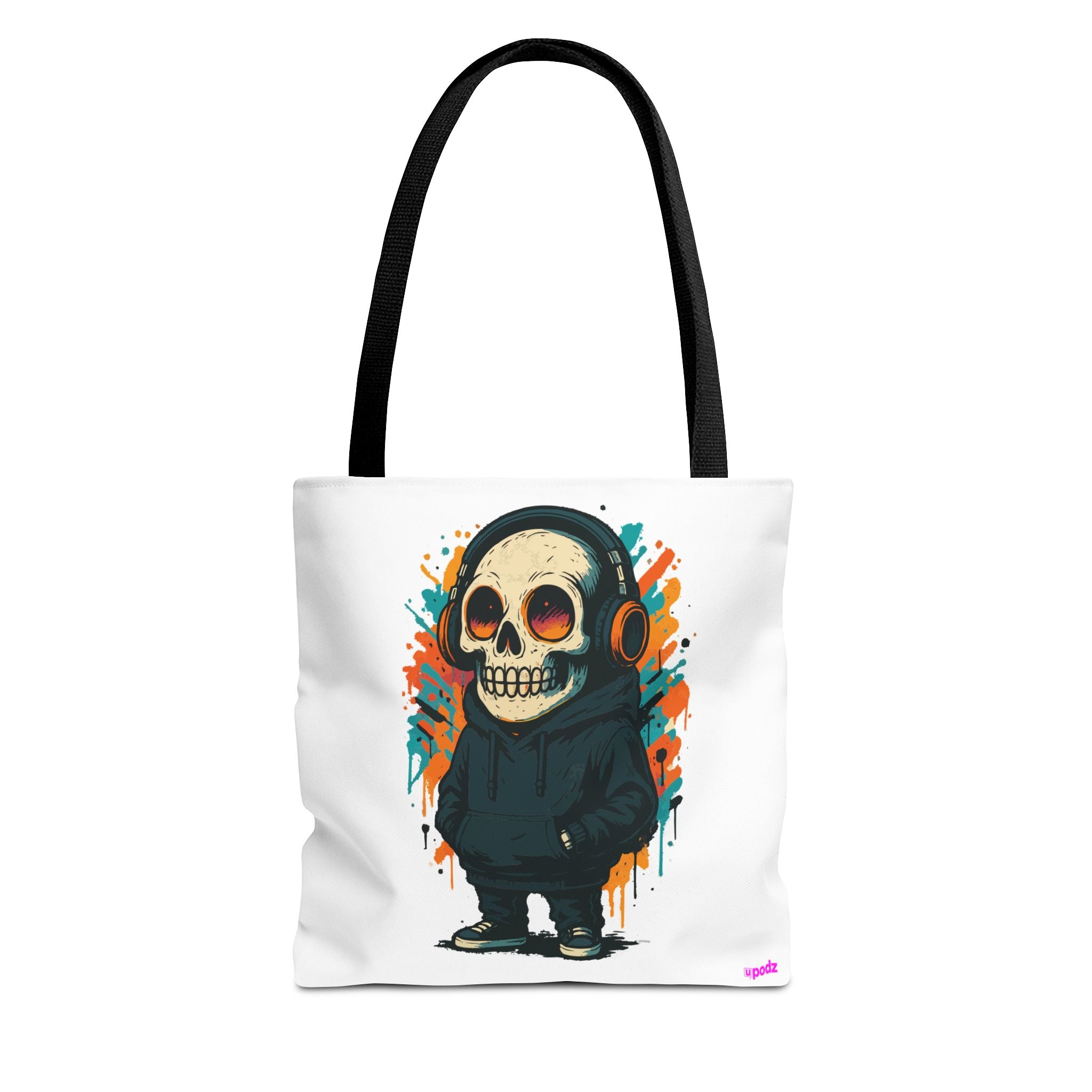 Skull Vibes Tote Bag - Quirky Fun Bag