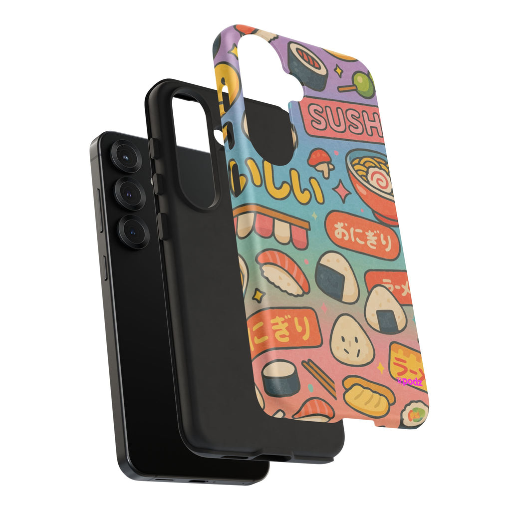 I love Sushi, White Cover Design, Tough Cases, Phone Cover