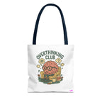 Overthinking Brain Quirky Design, Fun Bag