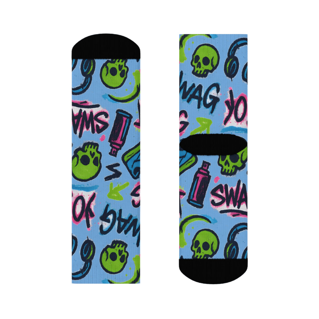 Street Swag Socks, Funky Design