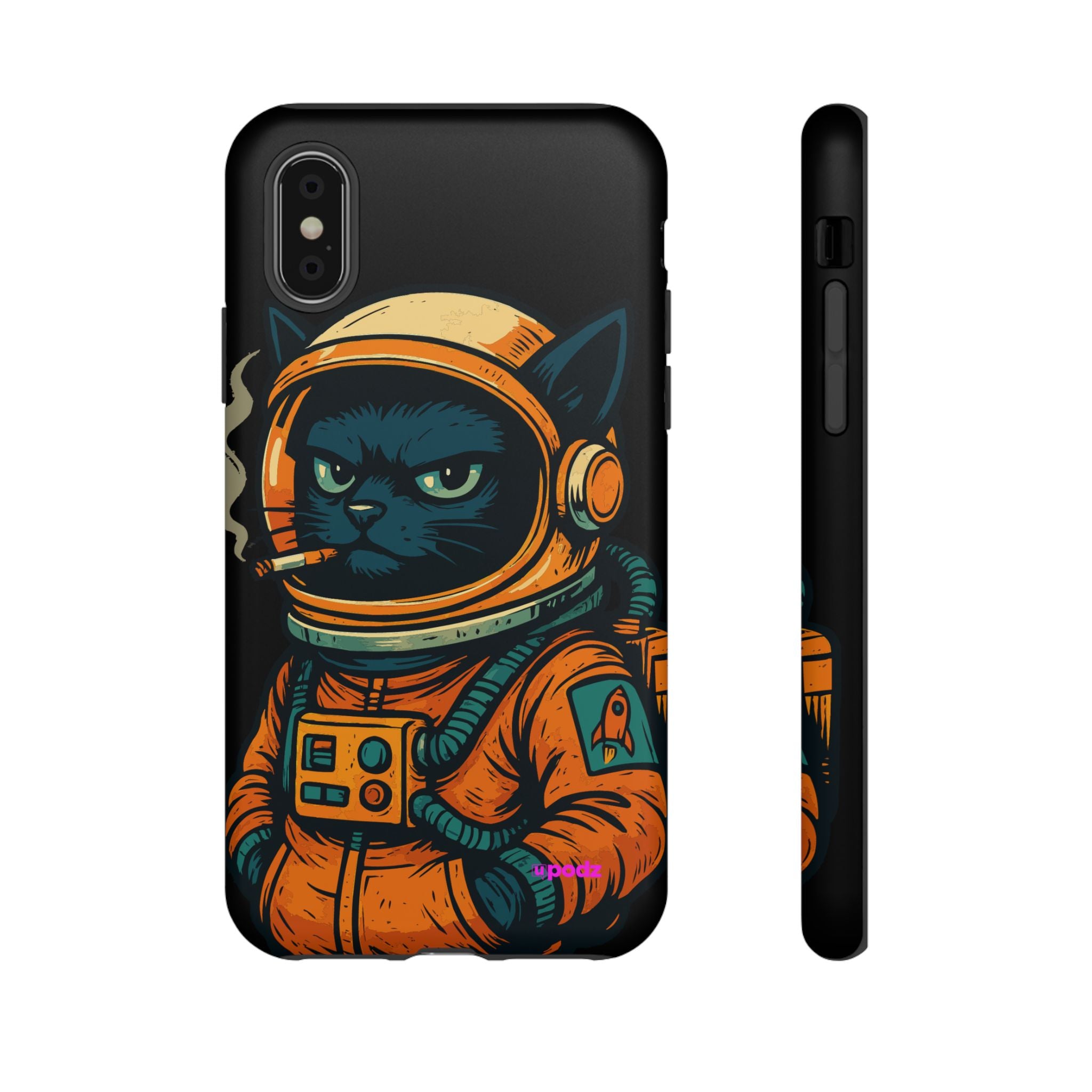 Smoking Cat Design, Tough Cases, Phone Cover