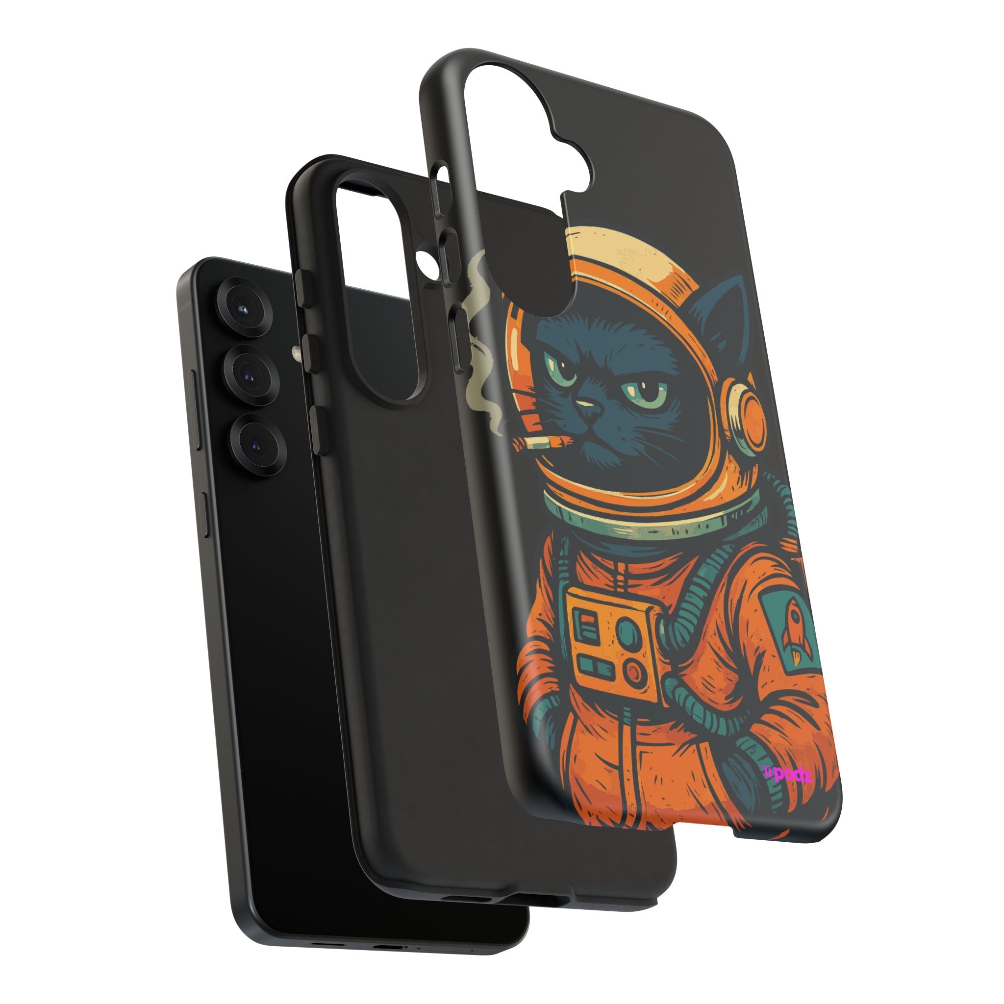 Smoking Cat Design, Tough Cases, Phone Cover