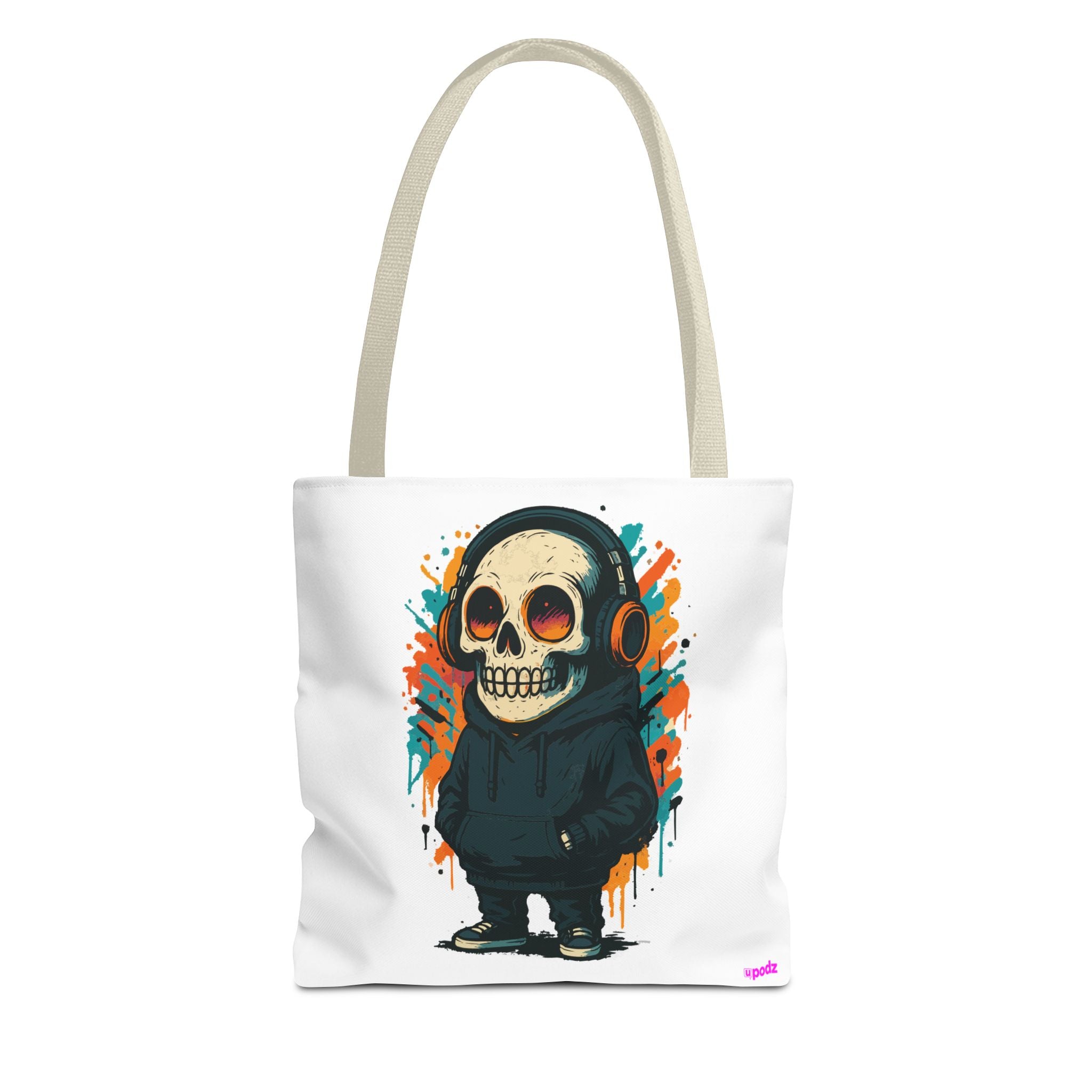 Skull Vibes Tote Bag - Quirky Fun Bag