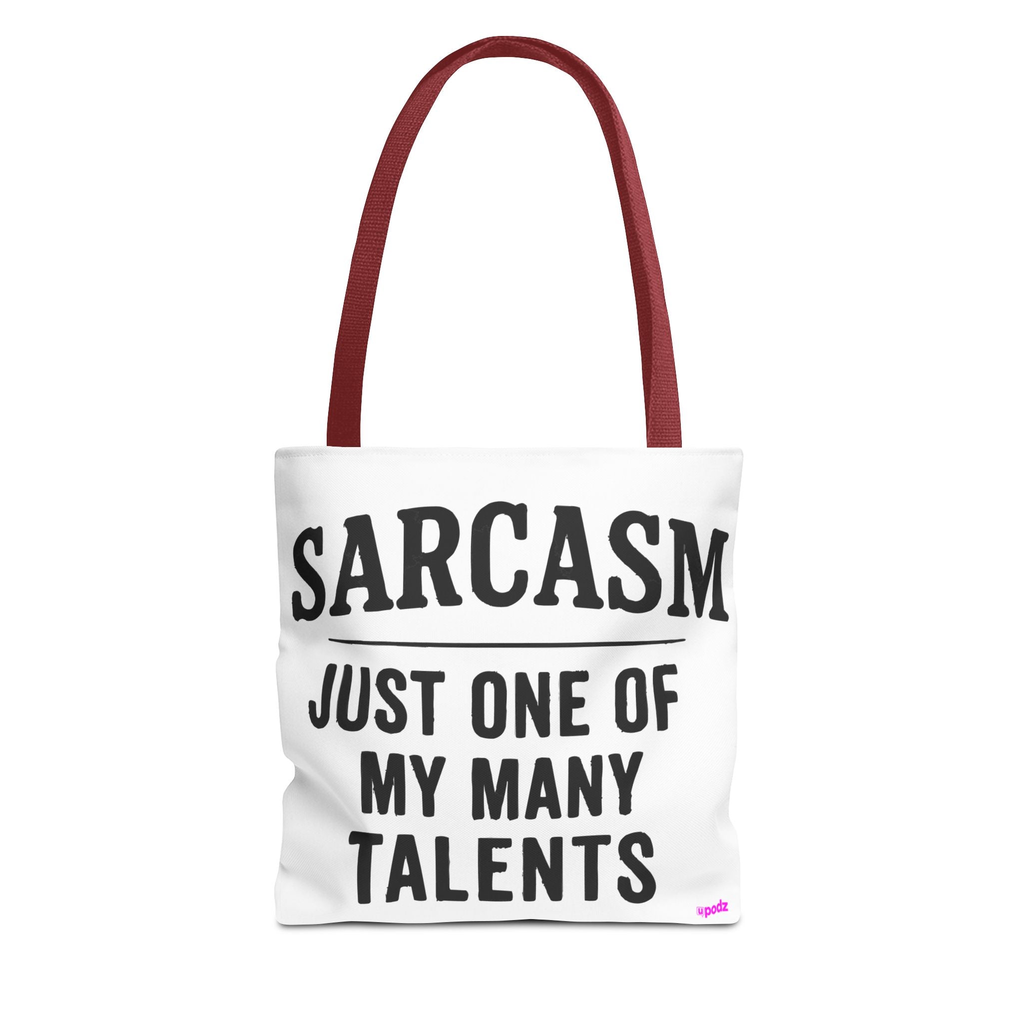 Sarcasm Tote Bag - Quirky Design, Fun Bag
