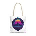 Sunset Mountain Tote - Quirky Design, Fun Bag