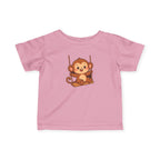 Monkey fun Infant Tee, Baby Shirt, Toddler Tee, Farm Animal T-Shirt