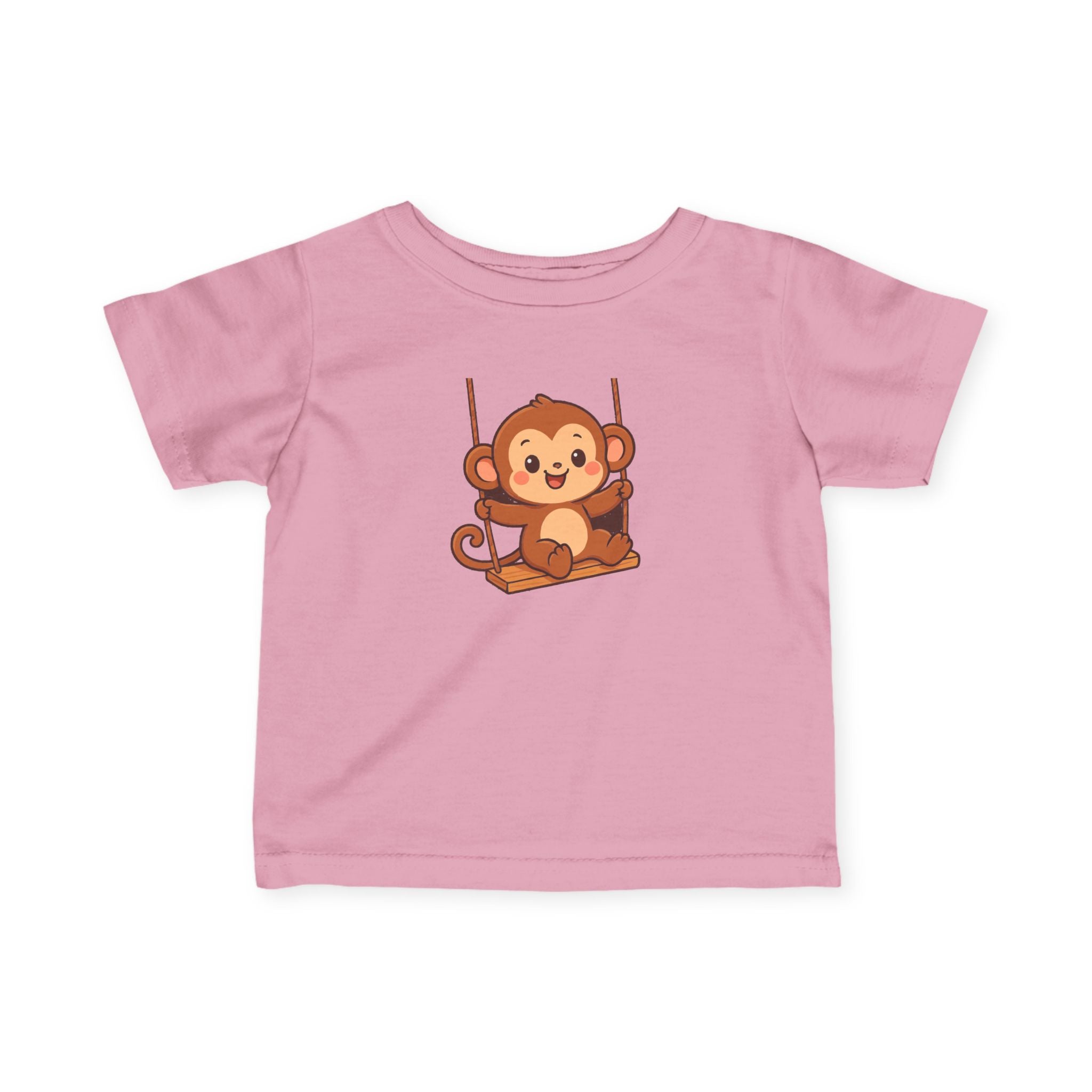 Monkey fun Infant Tee, Baby Shirt, Toddler Tee, Farm Animal T-Shirt