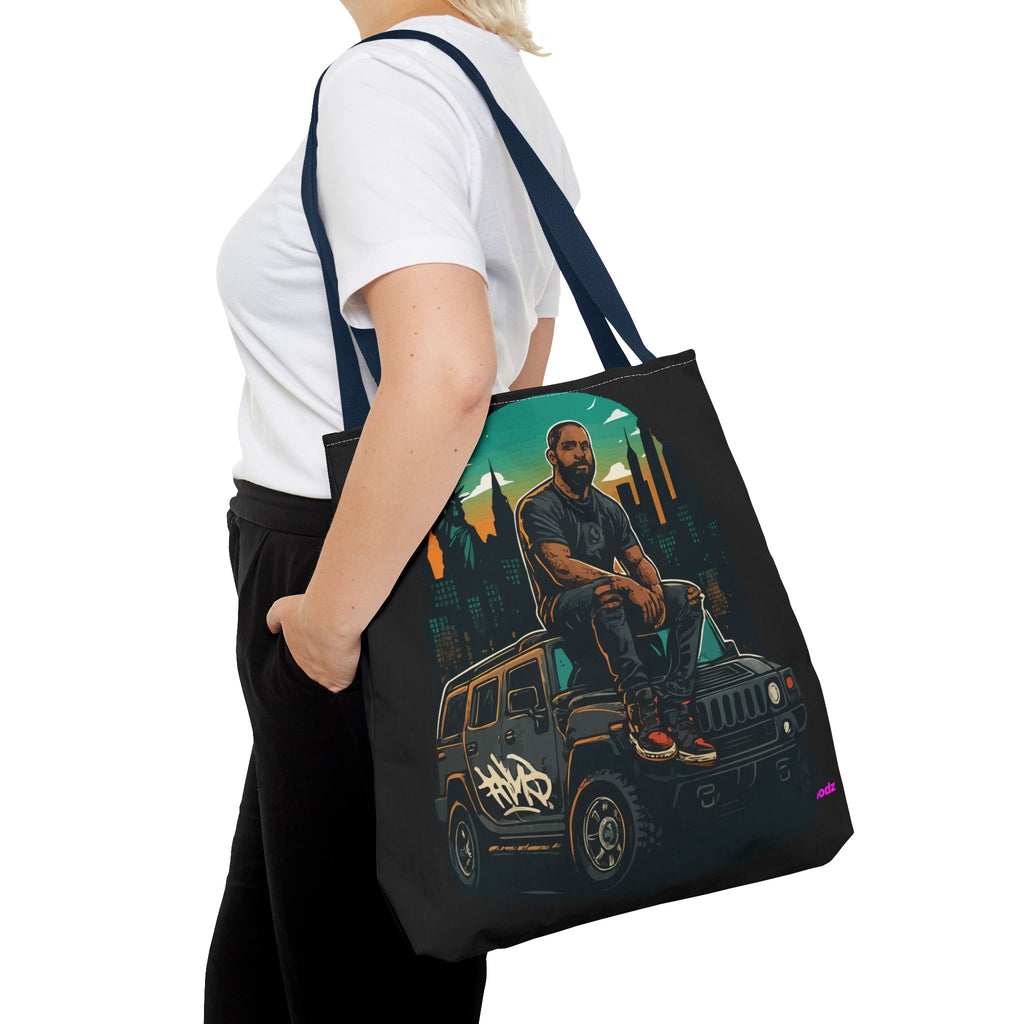Hanging Out Tote Bag - Quirky Fun Bag