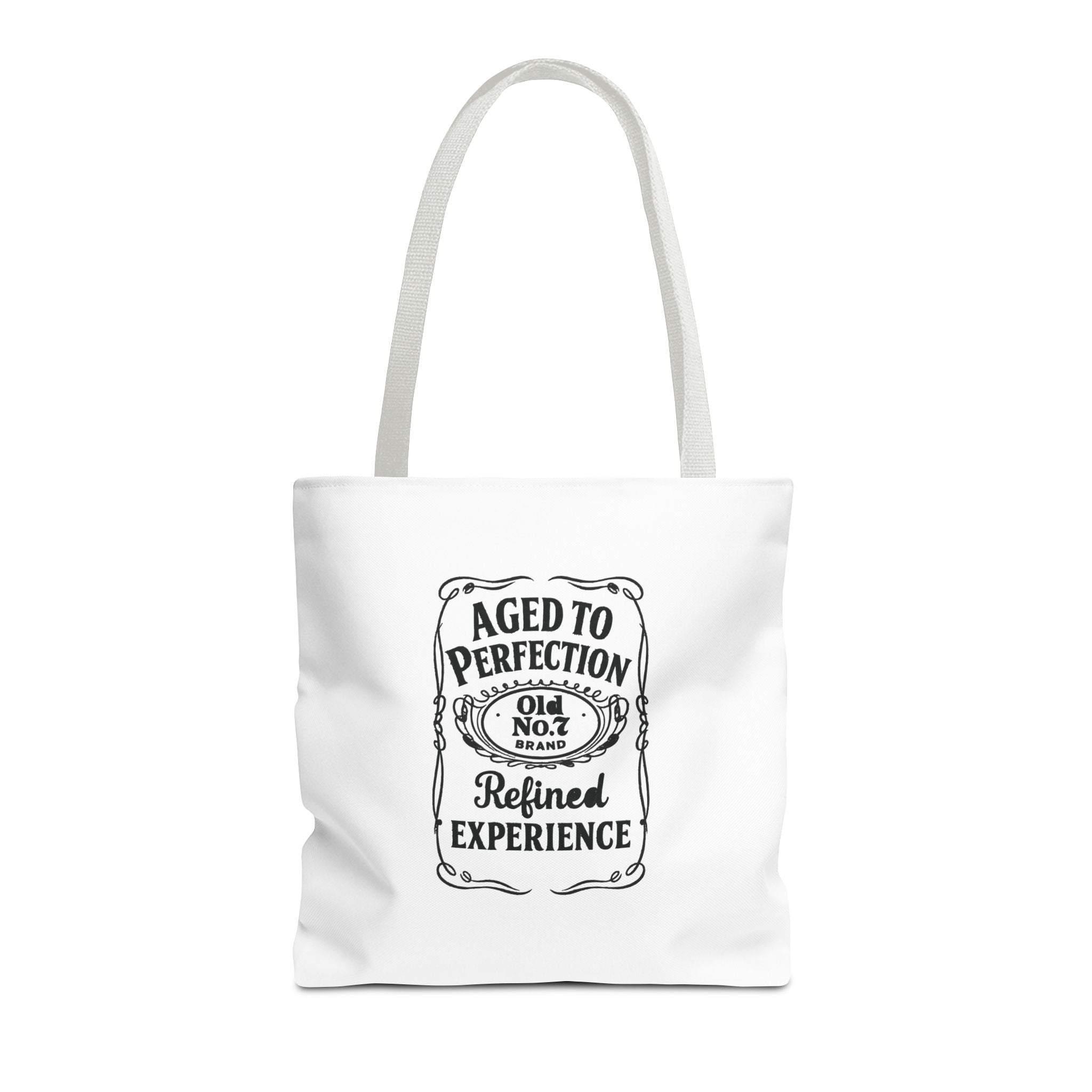 Aged to perfection Tote Bag, Inspirational Gift, Eco-Friendly Shopping Bag