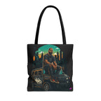 Hanging Out Tote Bag - Quirky Fun Bag