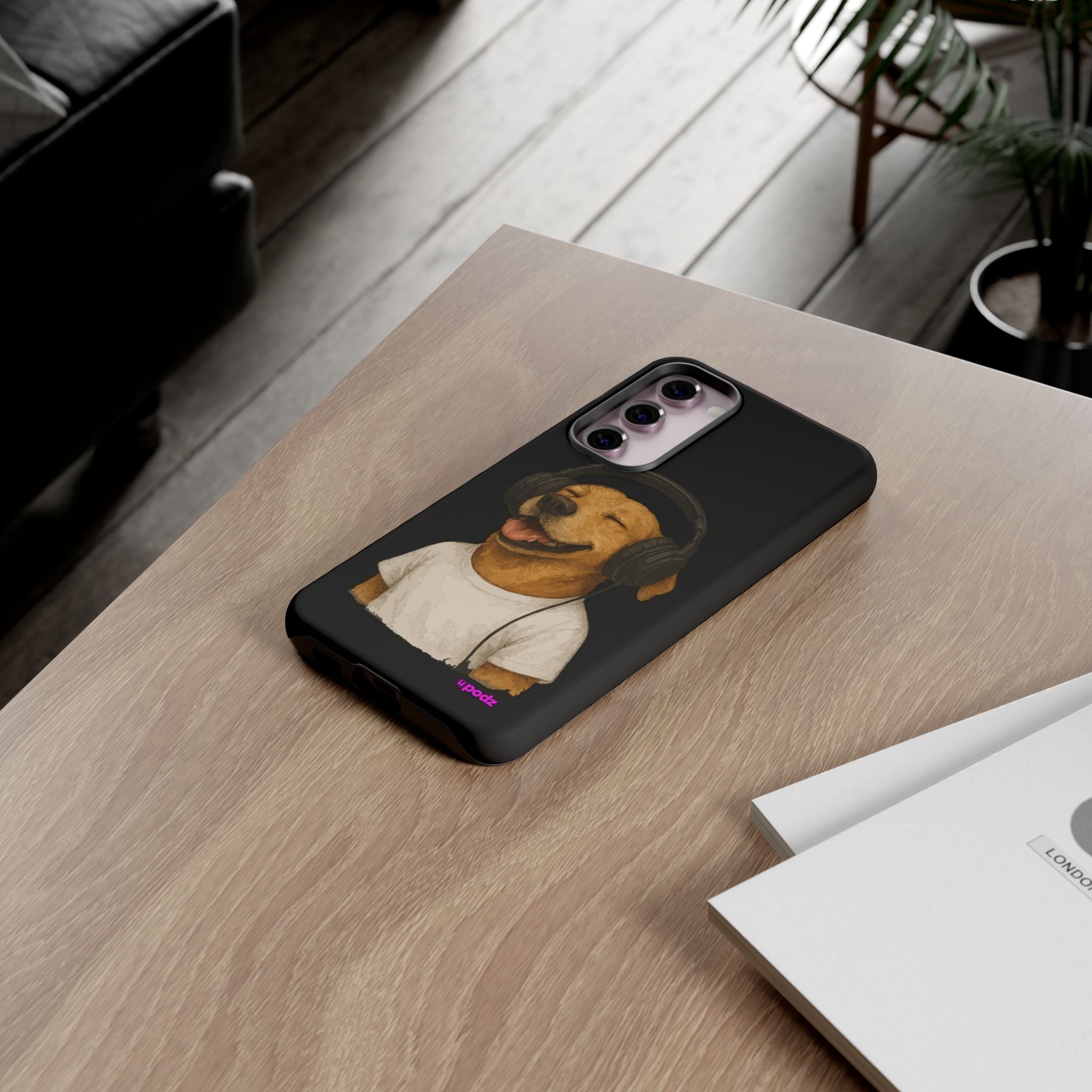 Puppy Vibes Design, Tough Cases, Phone Cover