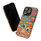 I love Sushi, White Cover Design, Tough Cases, Phone Cover