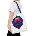 Sunset Mountain Tote - Quirky Design, Fun Bag