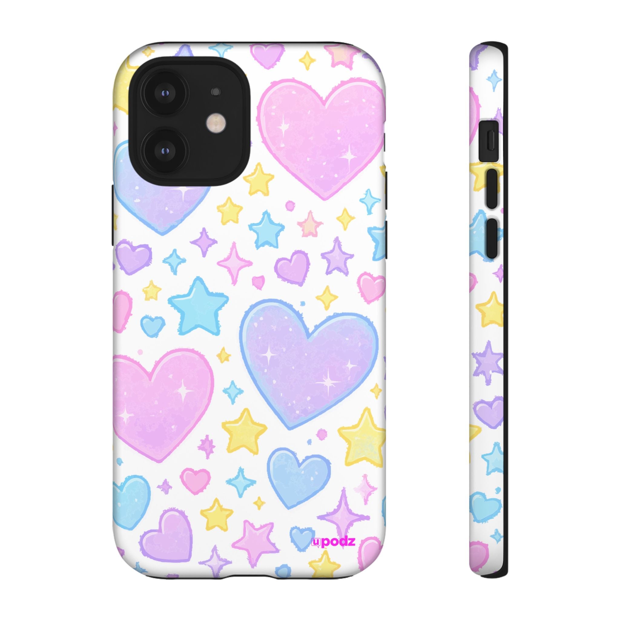 Colourful Doodle Design, Tough Cases, Phone Cover