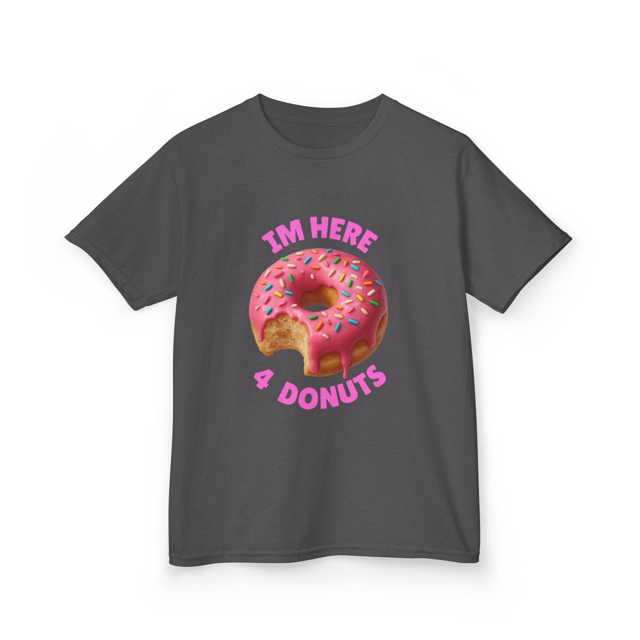 Donuts are life! Kids Tee, Fun Graphic Tee, Kids Cotton T-Shirt