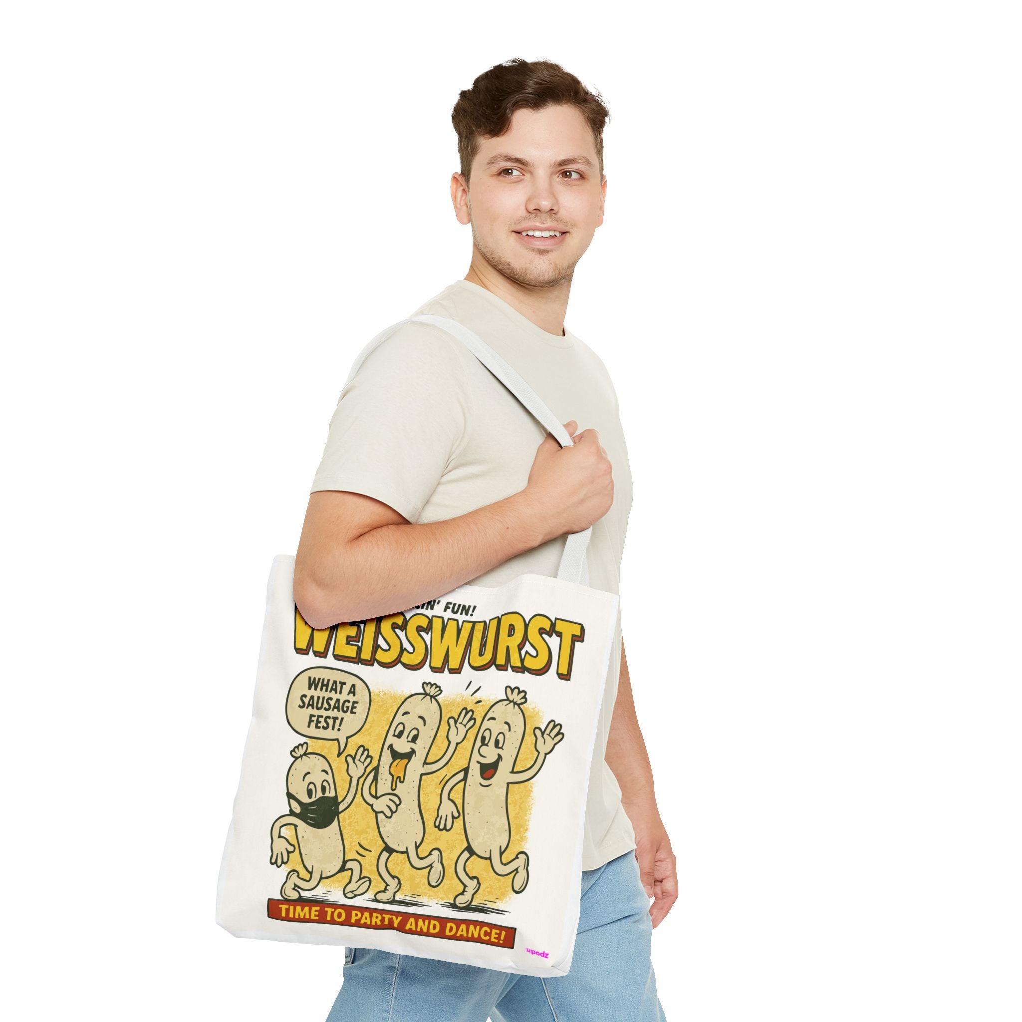 Weiner Fest Tote Bag - Quirky Fun Bag