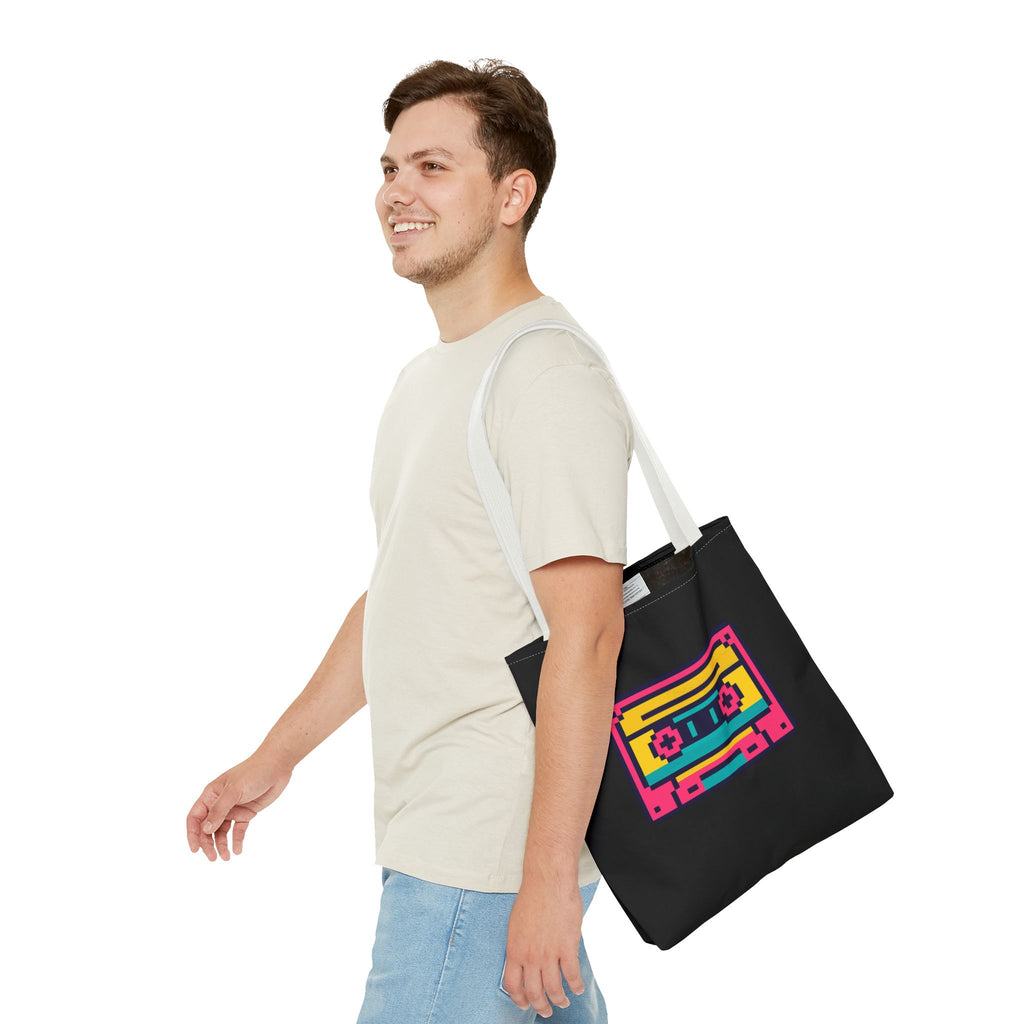 Tape Tote Bag, Inspirational Gift, Eco-Friendly Shopping Bag