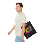 Tape Tote Bag, Inspirational Gift, Eco-Friendly Shopping Bag