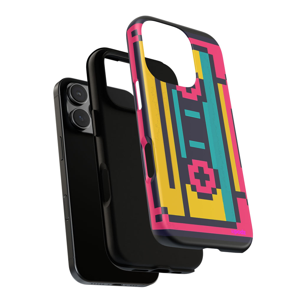 Retro tape Design, Tough Cases, Phone Cover