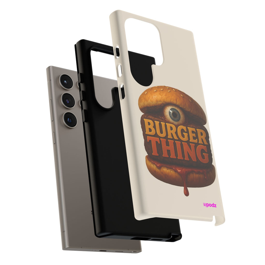 Burger Thing Design, Tough Cases, Phone Cover