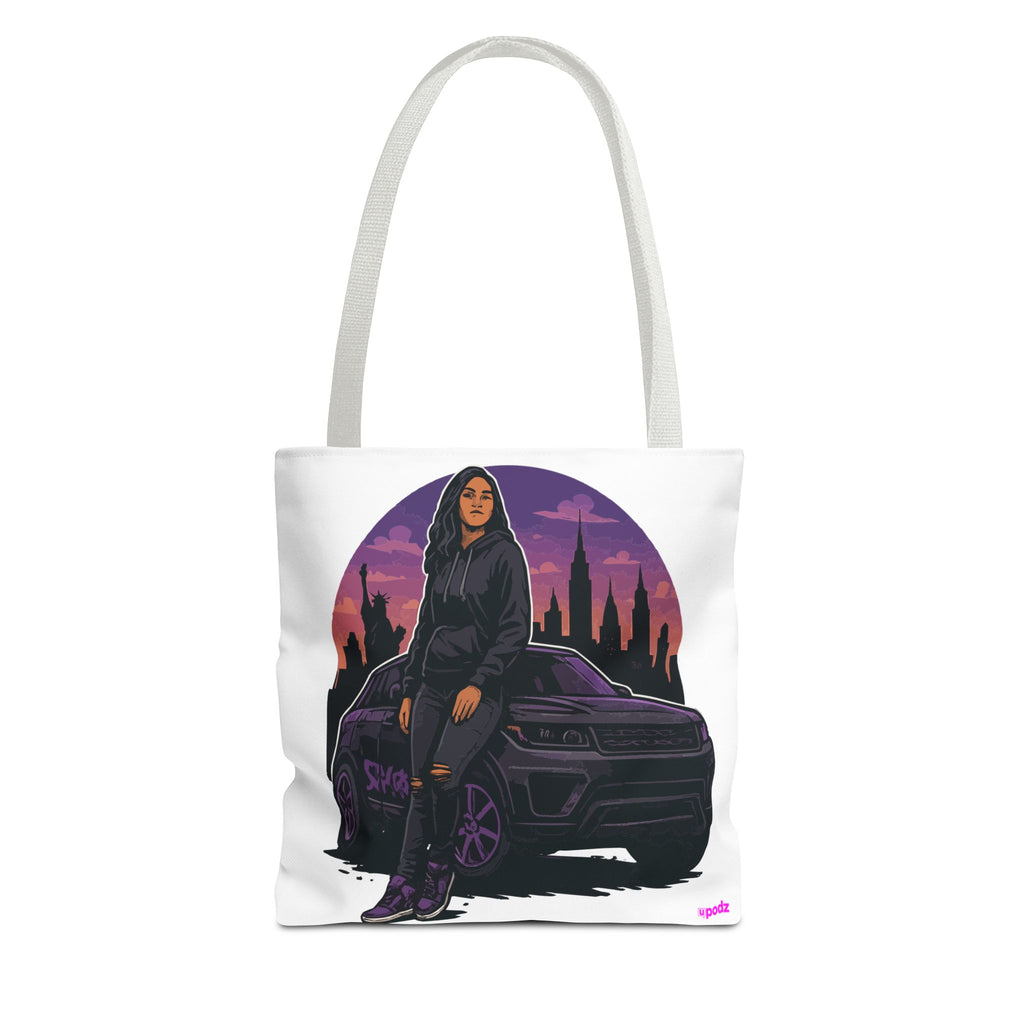 Just Cruzin Tote Bag - Quirky Fun Bag