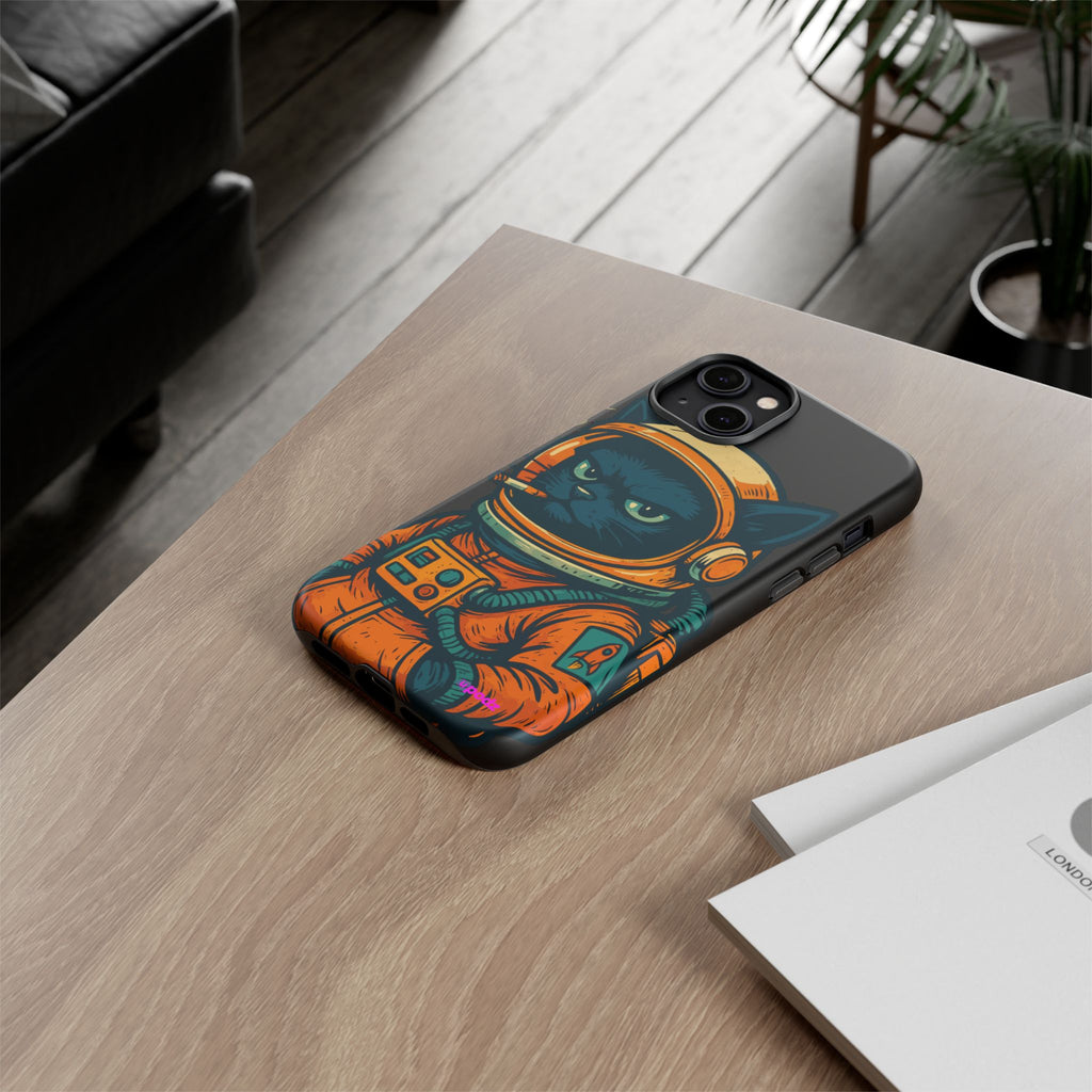 Smoking Cat Design, Tough Cases, Phone Cover