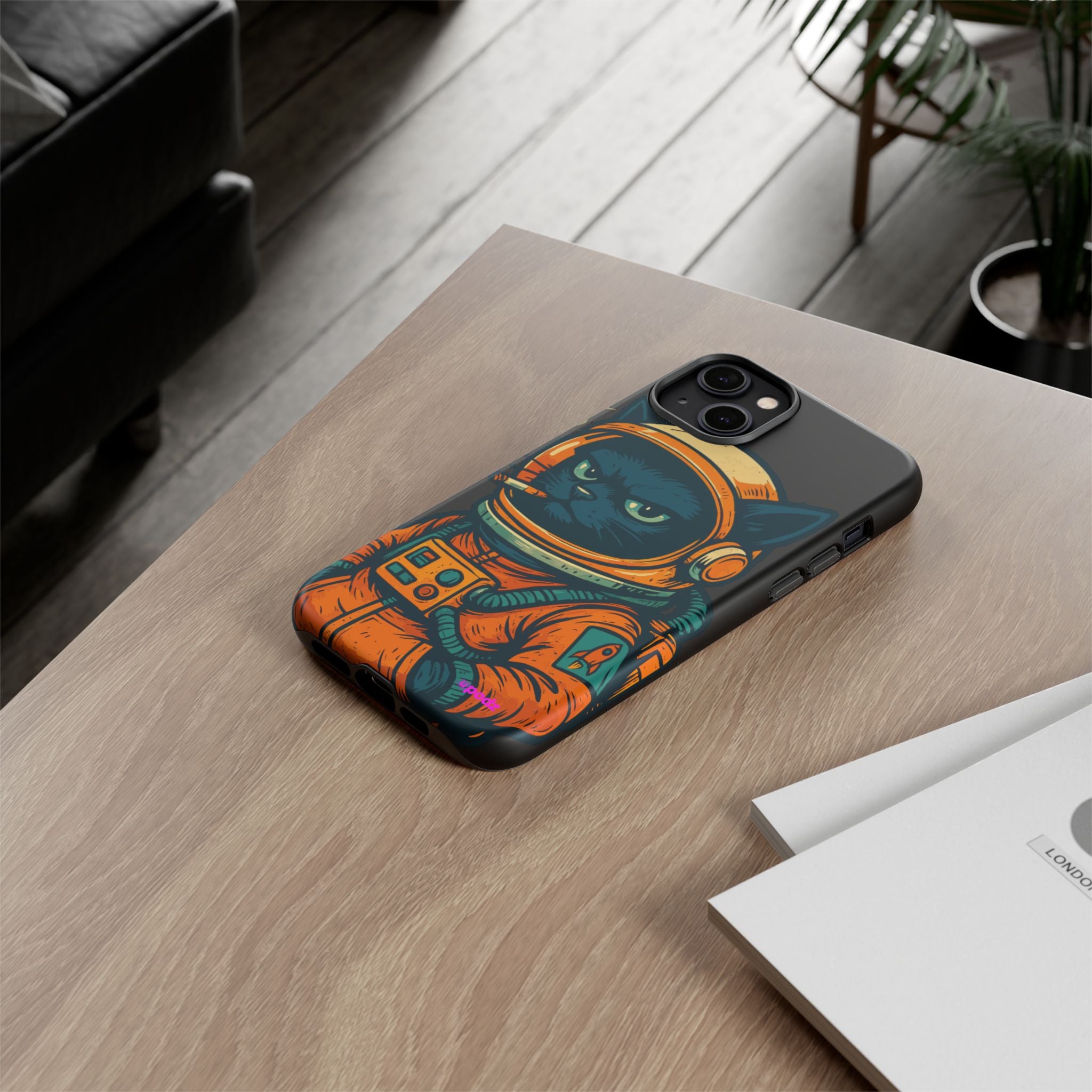 Smoking Cat Design, Tough Cases, Phone Cover