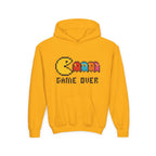 Game Over Youth Hooded Sweatshirt, Casual Wear