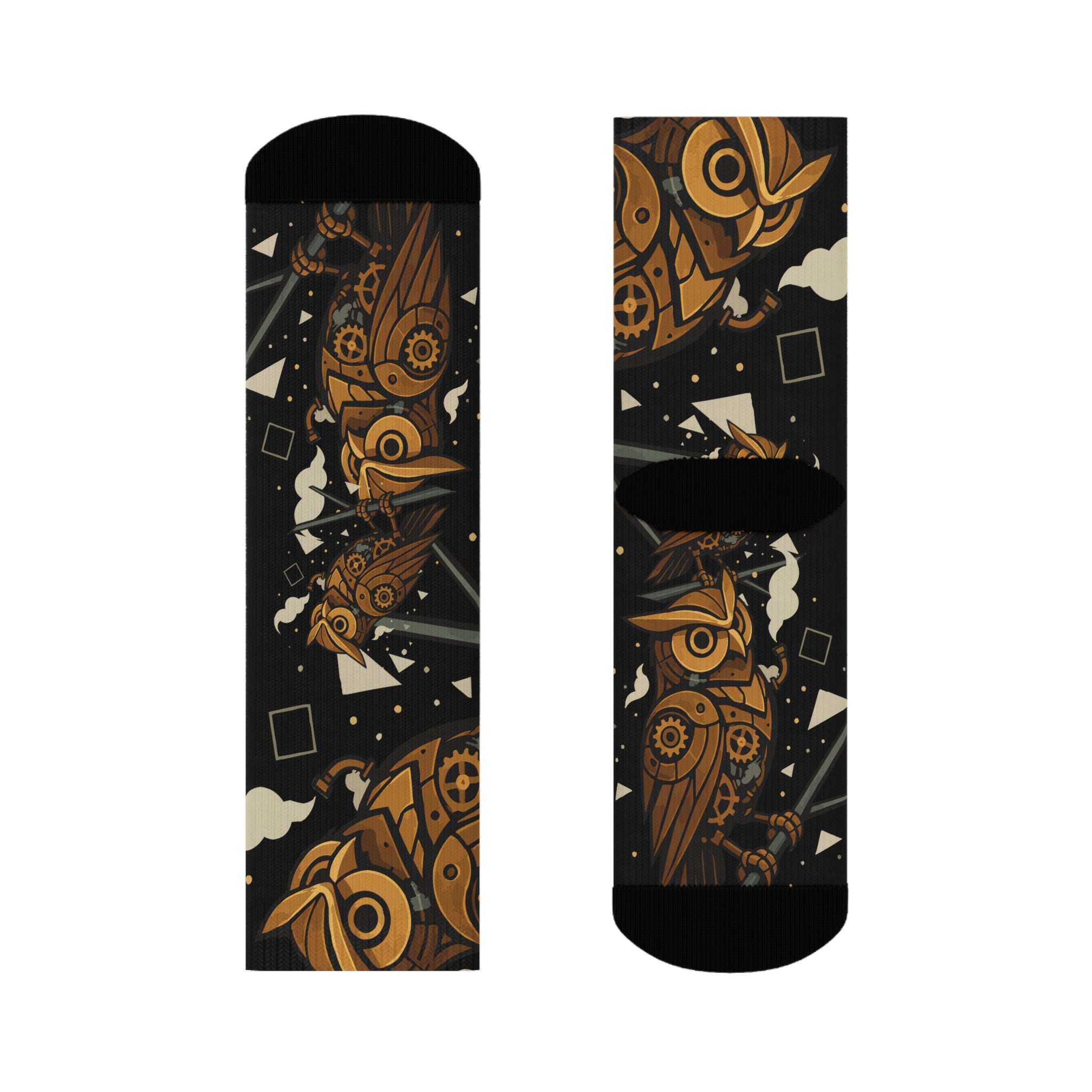 Owl Night Socks, Funky Design