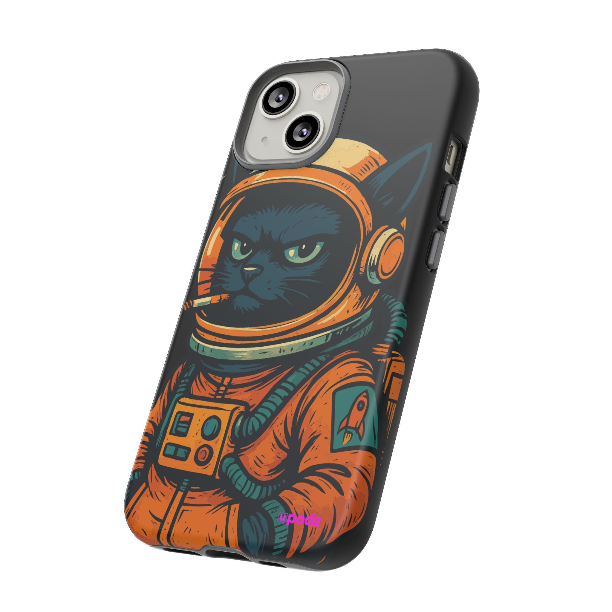 Smoking Cat Design, Tough Cases, Phone Cover