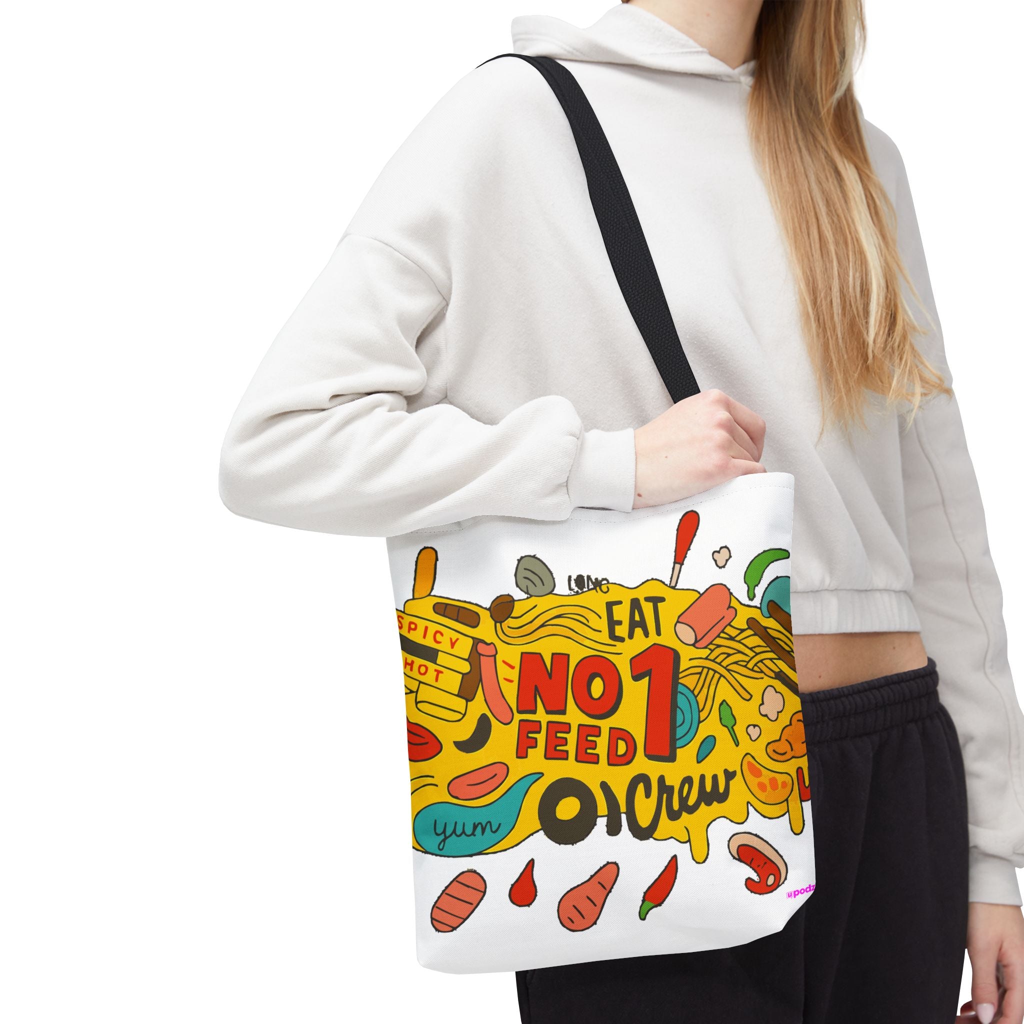 Feed Crew Tote Bag - Quirky Fun Bag