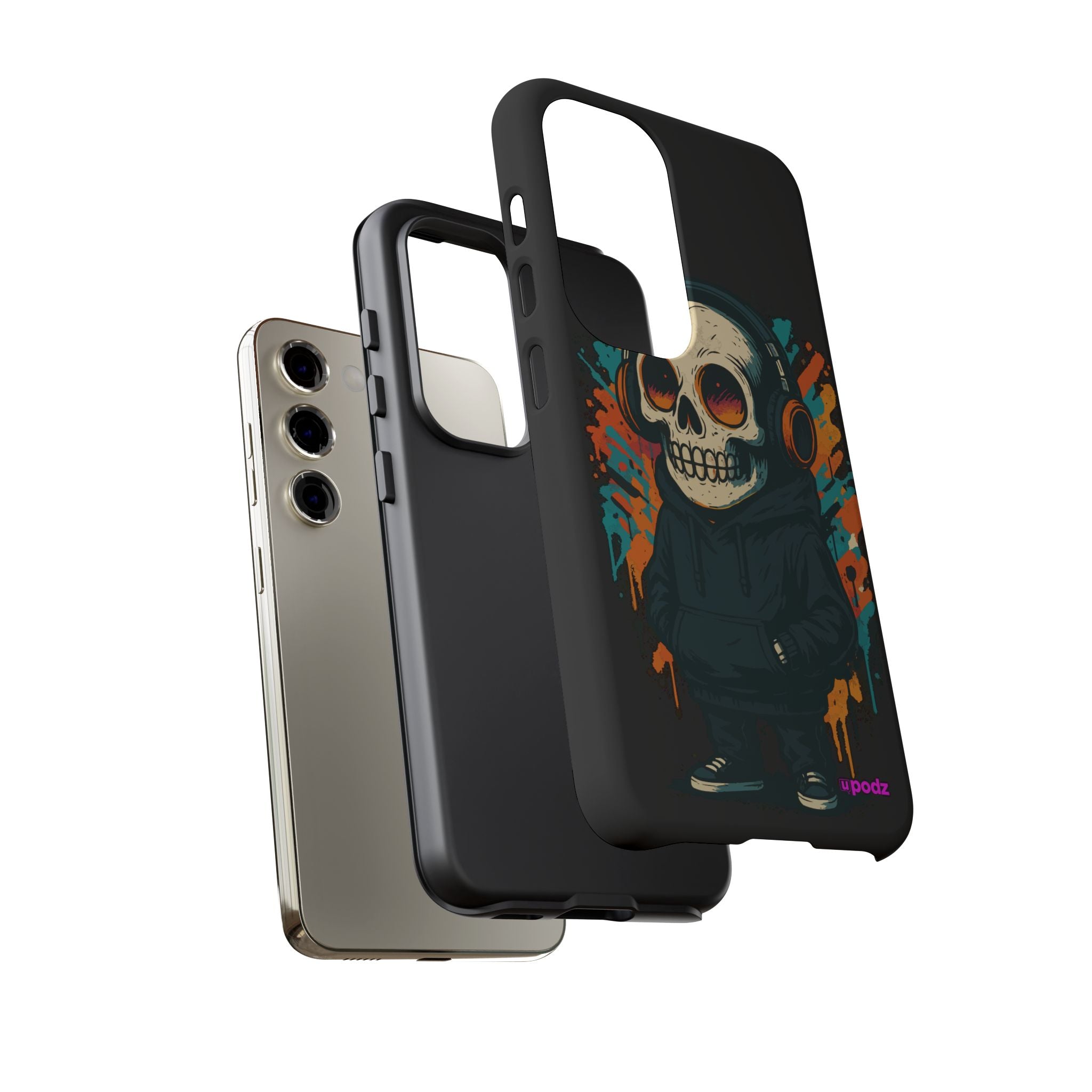Skull Vibes Design, Tough Cases, Phone Cover