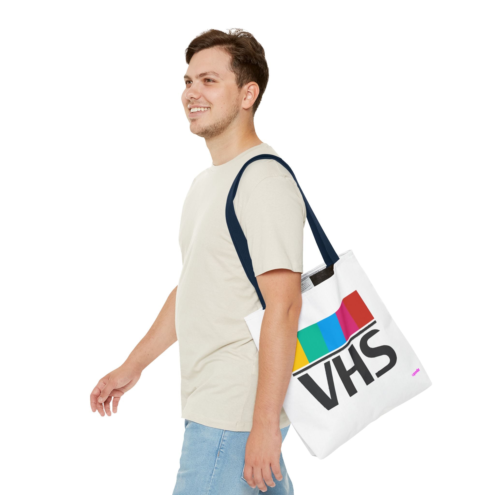 VHS Tote Bag Design, Fun Bag