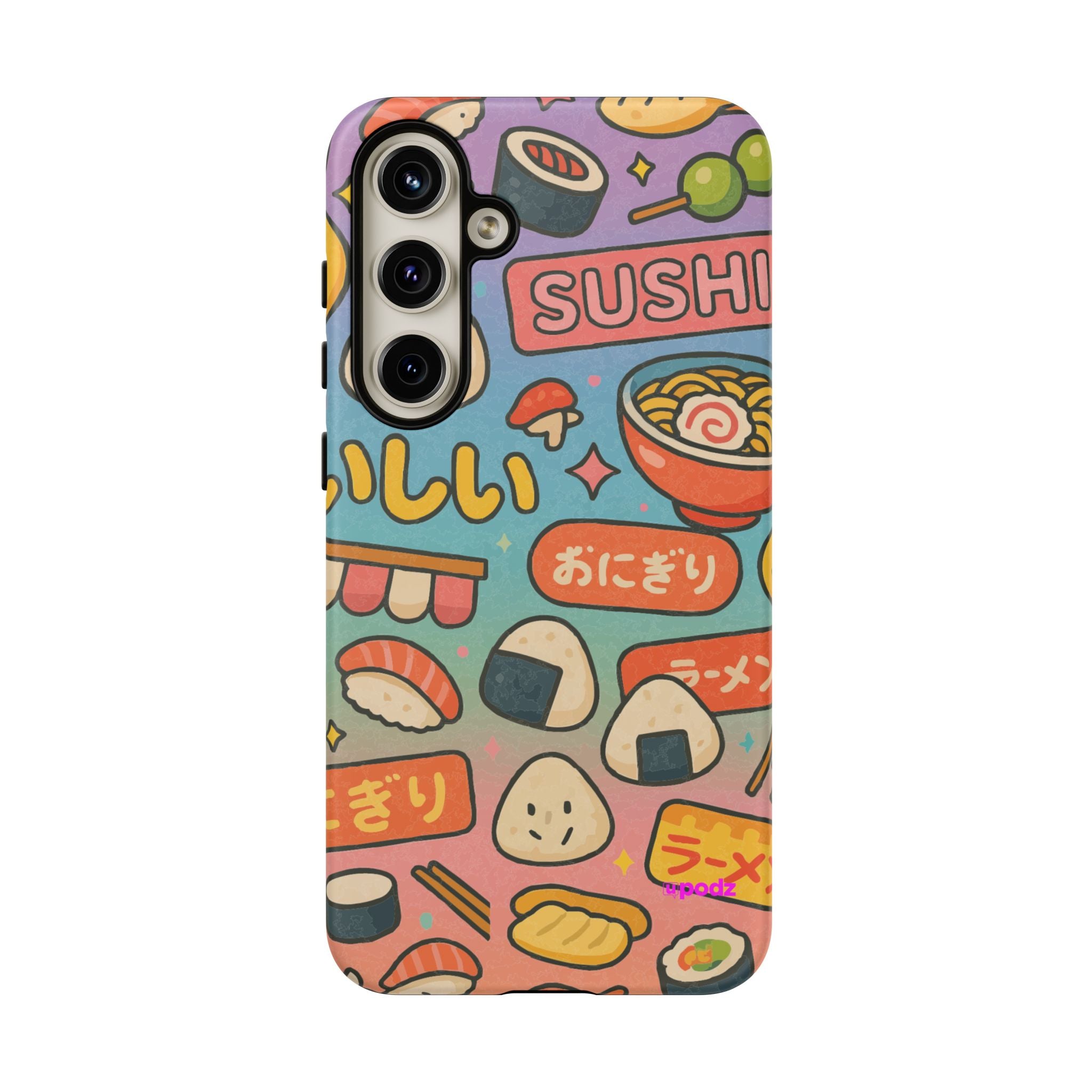 I love Sushi, White Cover Design, Tough Cases, Phone Cover