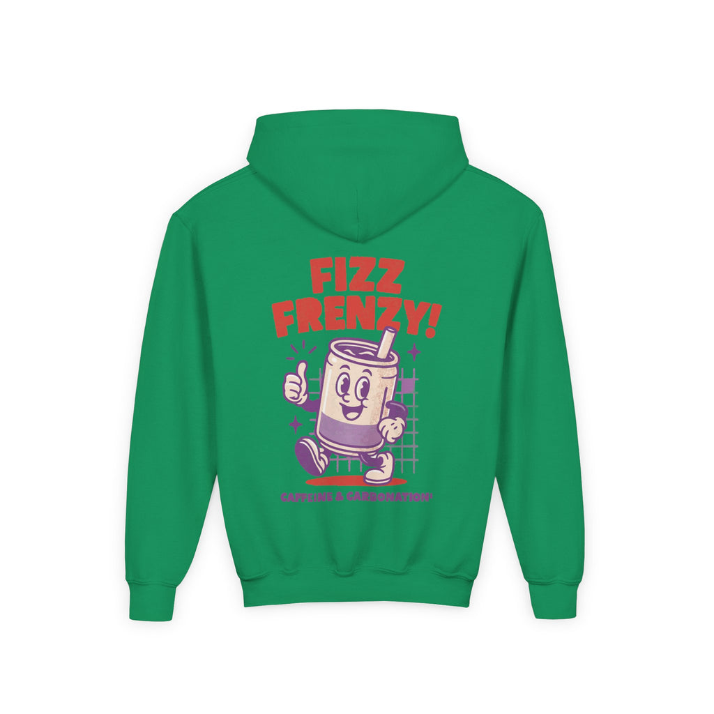 Soda Fizz Frenzy Youth Hooded Sweatshirt, Casual Wear