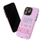 Happy Dazzling Design, Tough Cases, Phone Cover