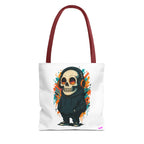 Skull Vibes Tote Bag - Quirky Fun Bag