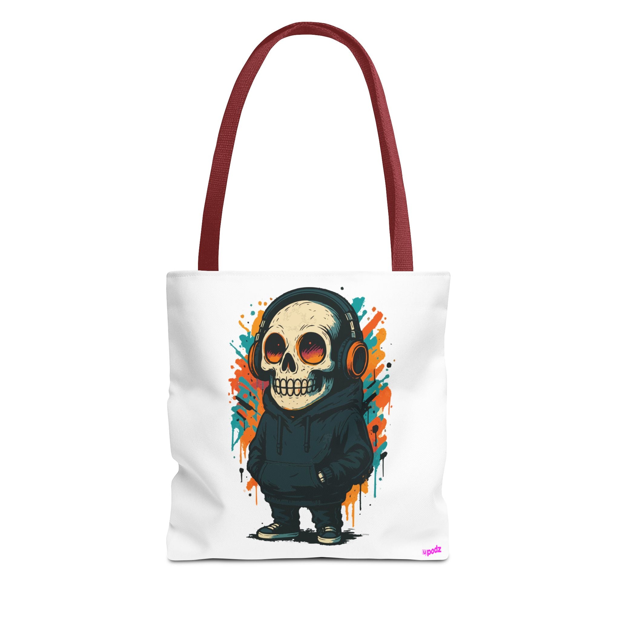 Skull Vibes Tote Bag - Quirky Fun Bag
