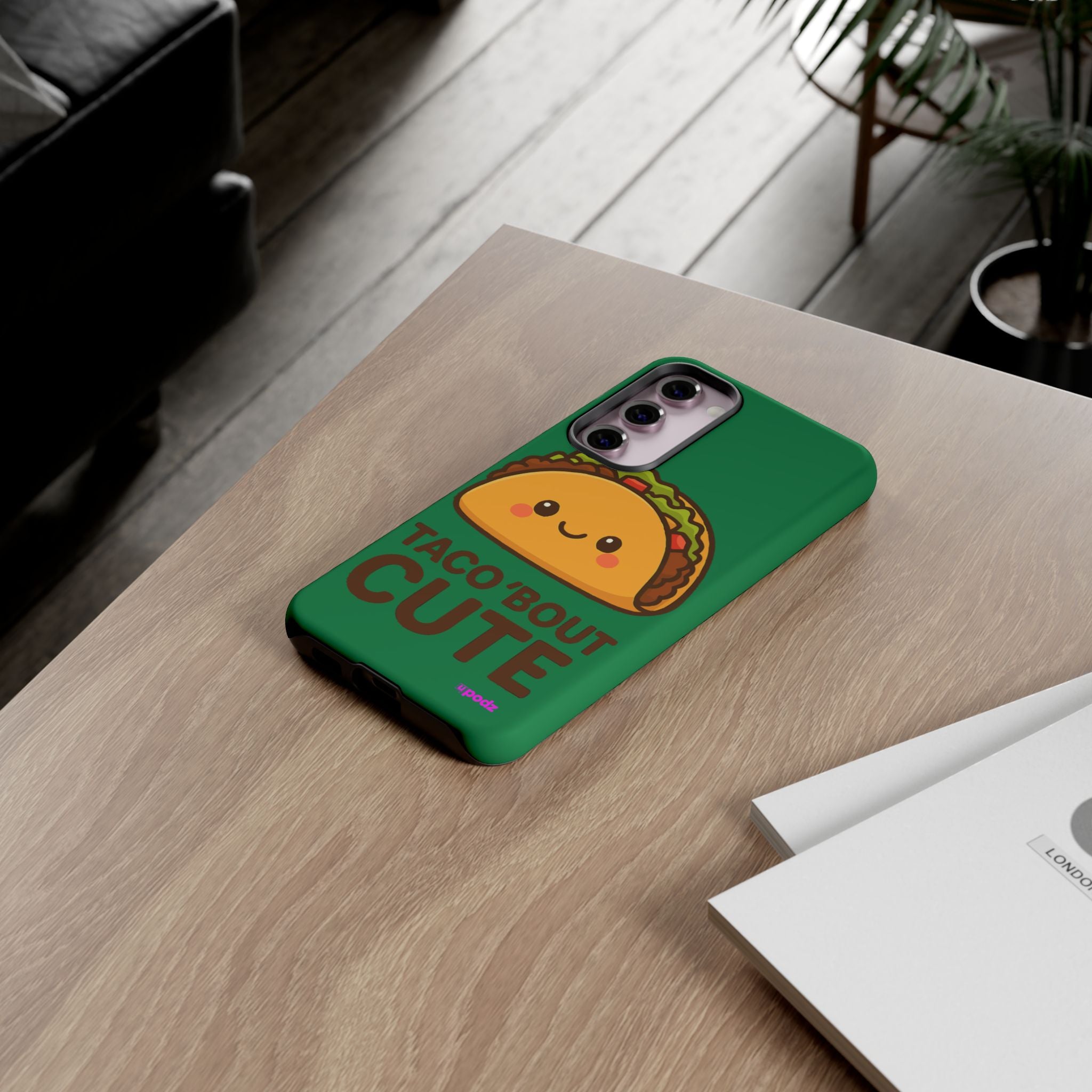 Cute Taco Design, Tough Cases, Phone Cover