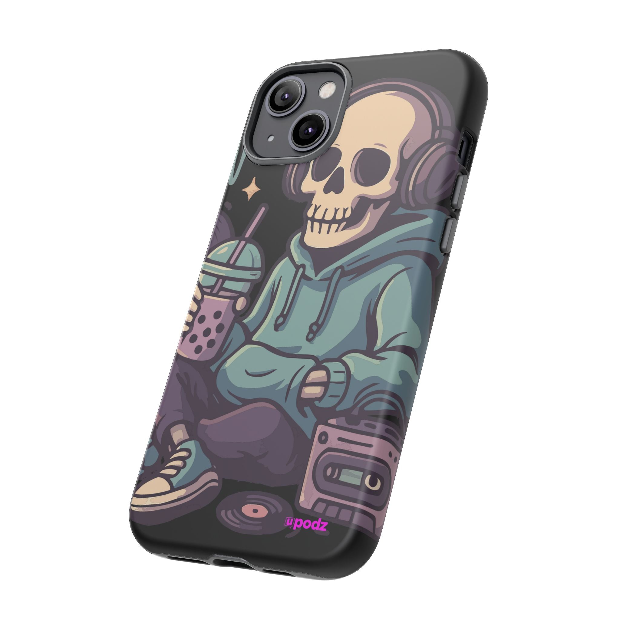 Skull Headphones Design, Tough Cases, Phone Cover