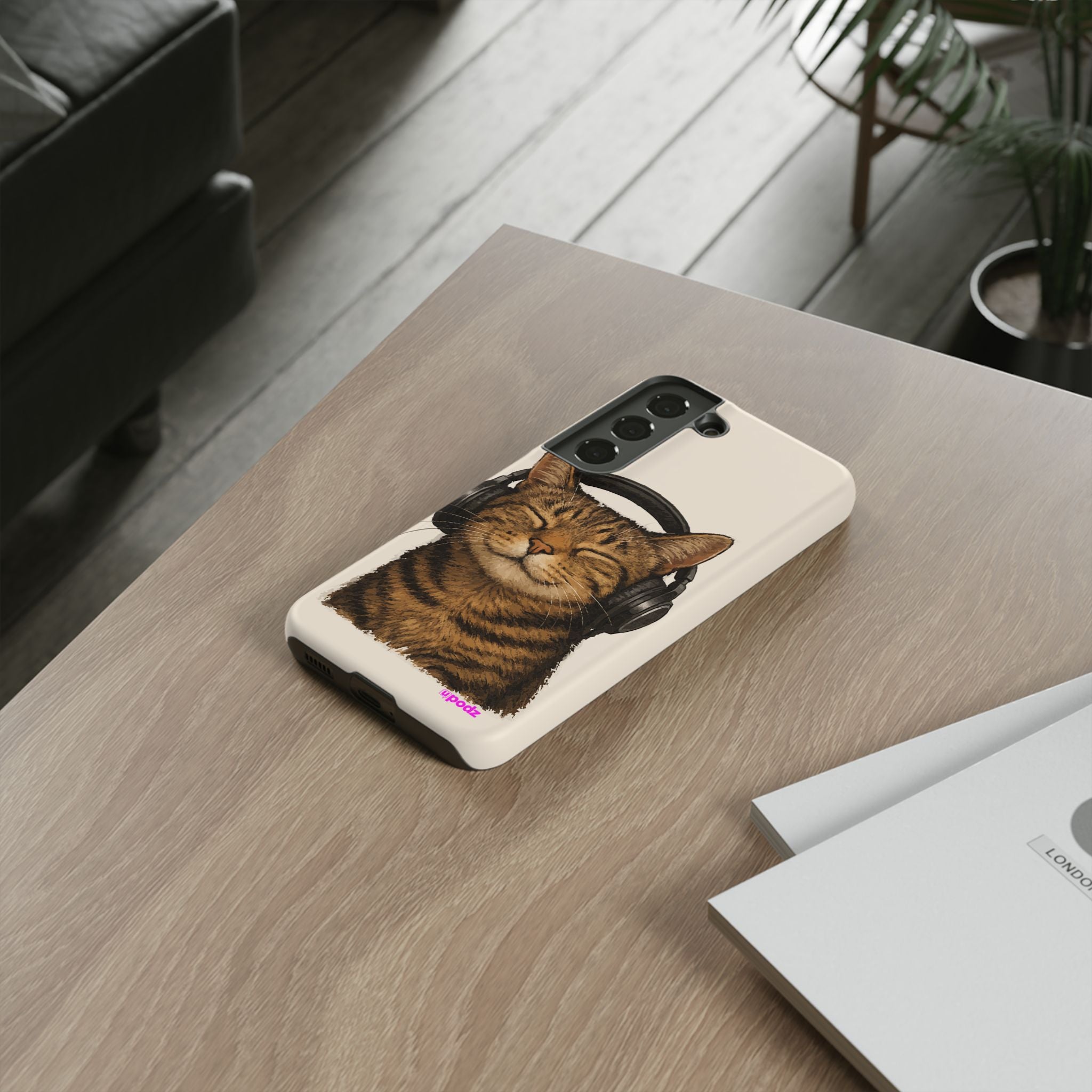 Feline Music Design, Tough Cases, Phone Cover