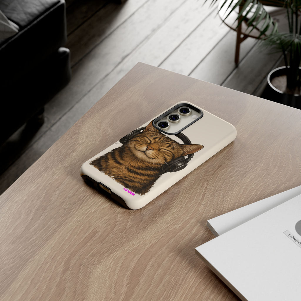 Feline Music Design, Tough Cases, Phone Cover