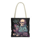 Skully Headphones Tote Bag - Quirky Fun Bag