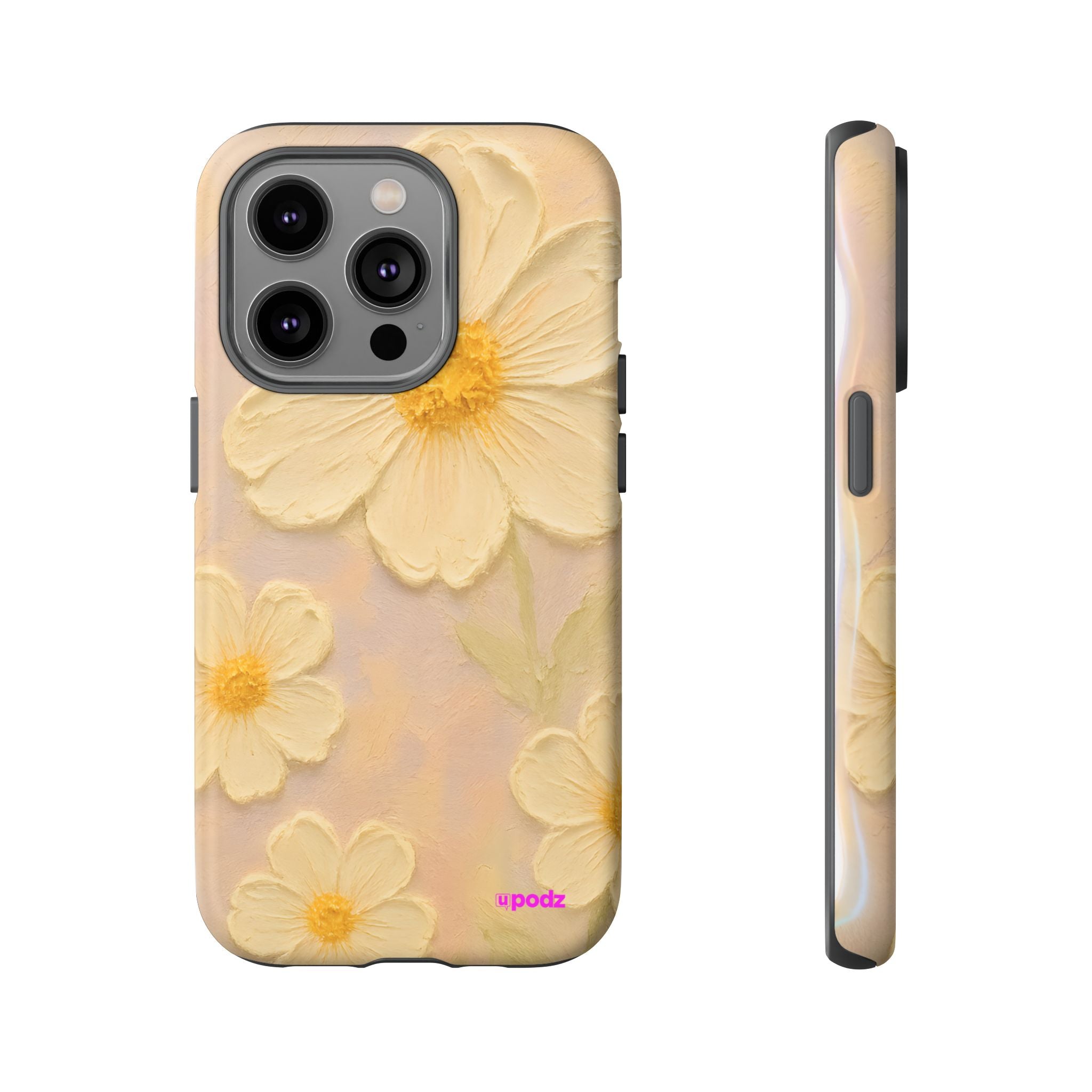 Phone Cases - Colorful Retro Oil Painting Flower