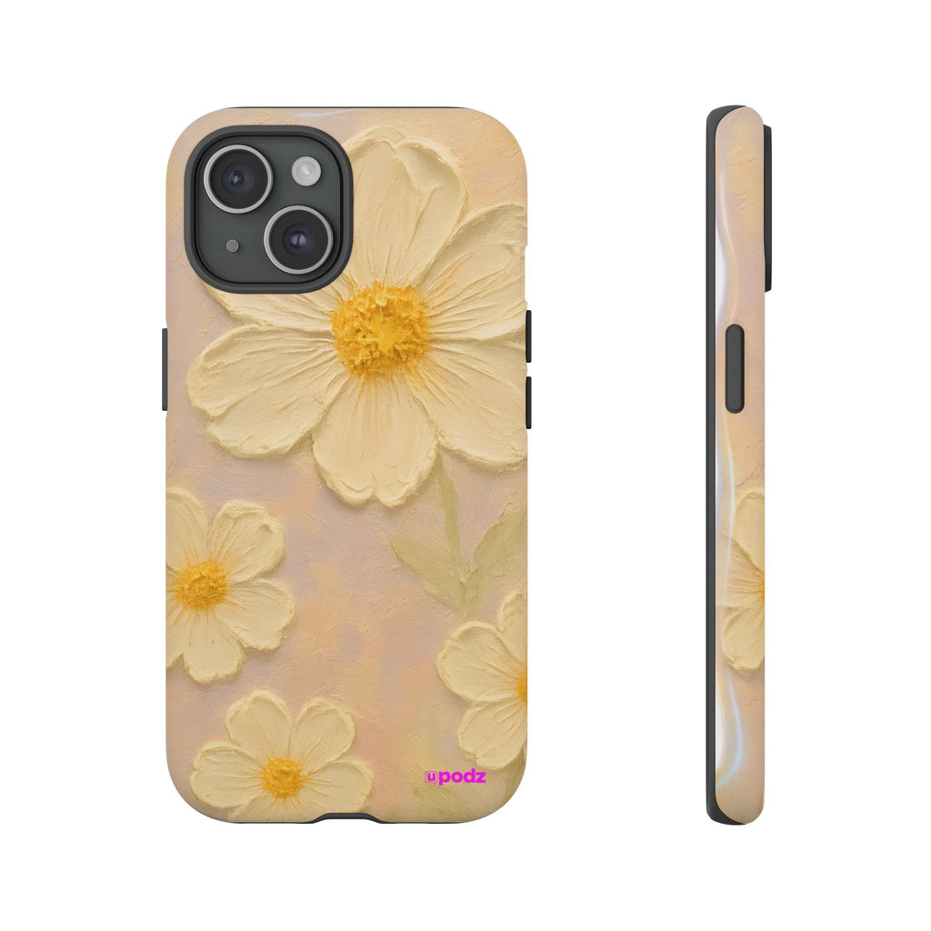 Phone Cases - Colorful Retro Oil Painting Flower